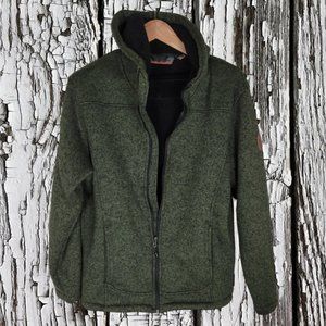 Free Country - Men's Osprey Sweater Knit Fleece Jacket Size S